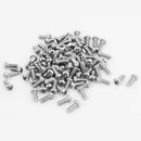 M3x8mm Stainless Steel Phillips Round Pan Head Machine Screws 100pcs M2X2