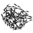 50pcs Stainless Steel Fishing Swivels 4