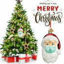 Cute 2020 Christmas Tree Ornaments Santa Claus Hanging Party Xmas Decoration AU