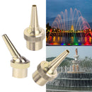 3Pcs Brass Straight Garden Fountain Water Nozzle