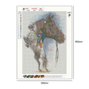 5D DIY Full Drill Diamond Painting Horse Cross Stitch Embroidery Mosaic Kit