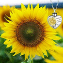 Sunflower Pendant Necklace Flower Short Necklace ClavicleChain Z7Z9 J0G3 Q6 P2C5