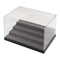 Anti-dust Arcylic 4-Step Display Case, Flat Glossy Base, Stackable Design, for