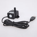 USB DC 5V 3W Submersible Water Pump Aquarium Fish Tank Fountain Pond hv2n