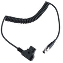 D-Tap Plug to Mini XLR 4-Pin Power Line Cable for Vlogic ARRI CameraMonitor