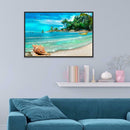 5D DIY Full Drill Diamond Painting Sea Cross Stitch Embroidery Mosaic Kit