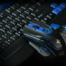 Hk8100 2.4G Wireless Gaming Keyboard Mouse Combo Ergonomics Waterproof Opti