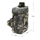 2L outdoor PVC water bottle sports travel canteen water bottle military camping