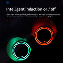 2pcs USB Charging LED Car Cup Holder Accessories Atmosphere Lamp 7 Colors