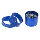 Car Refitting Turbine Turbo Charger Air Intake Gas Fuel Saver Fan Vent