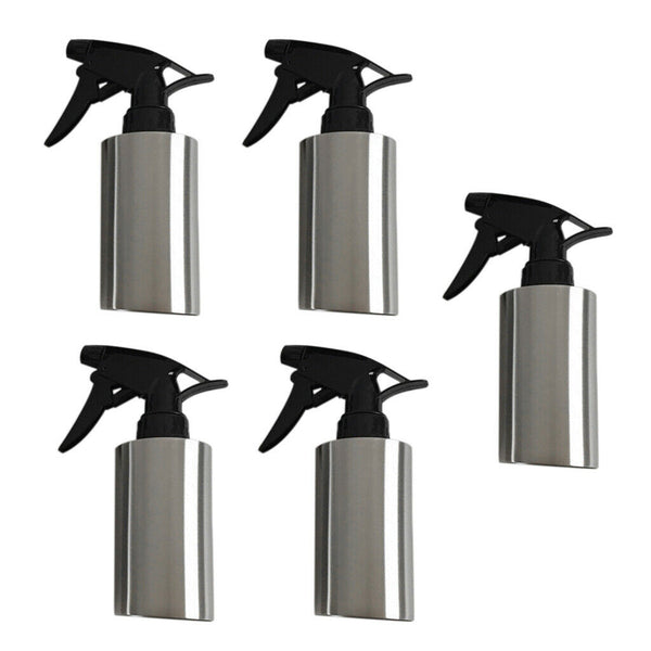 5pcs Plant Water Mist Trigger, Watering Can, Stainless Steel Spray Bottle,