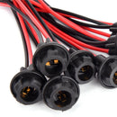 T10 W5W Light Bulb Socket Holder fit Car Truck Boat Soft Rubber Connector Hot â„–#