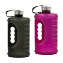 2pcs Plastic Water Bottle Reusable Drinking Jug Cup Outdoor Biking GYM 73 oz