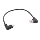 Type C 90 Degree Cable,Male to USB 3.1 C (Type C) Male Left Right Angle Syn M9V9