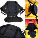 Deluxe Kayak Seat Adjustable Strap Sit On Top Canoe Back Rest Support Cushions