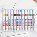 Permanent  12PCS Tire Paint Marker Pen Car Tyre Rubber Waterproof Oil Bas ORW