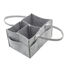 Large Portable Baby Diaper Caddy Organizer - Functional Baby Diaper Basket