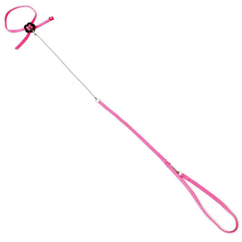 Bird Parrot Adjustable Harness & Leash Anti-bite Multicolor Light Soft