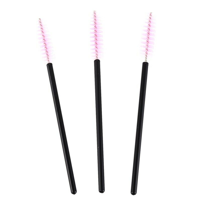 New 50 pcs Disposable Eyelash Brush Mascara Wand Applicator for Eyelash Ext A7C6