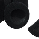 10 pcs sponges protective measures soft black ear cover cushion for headpho T9W9