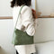 Alligator Pattern Women Shoulder Totes Bag Retro PU Clutch Handbag (Green)