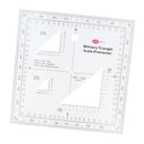 5"x5" Coordinate Scale Protractor Grid Reader GTA Topographic Map Scale for Map