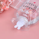 Transparent Cartoon Student Random PVC Hot Water Bottle Hand Warmer B&+