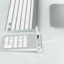 Rocketek USB 18 Keys Numeric Keypad Mini USB 2.0 Hub for Laptop Desktop PC