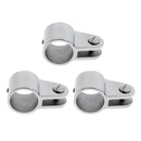 3pcs 22mm Boat Bimini Top Jaw Slide Marine Stainless Steel Hardware Fitting