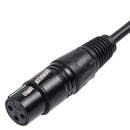 15Cm Rj45 Female Plug To Xlr 3 Pin Male/Connector Adapter Cable Ethernet Co