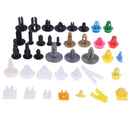 500Pcs Car push pin mixed door trim panel clip fastener bumper rivet retai OZ