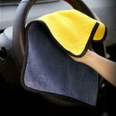 Super Absorbent Car Wash Coral Velvet Soft Cleaning Drying Towel Cloth M0F0