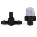 120Pcs Mini Garden Lawn Watering Spray Nozzle +Tee joints Sprinkler Tool