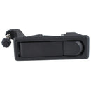 New Black Zinc Alloy Adjustable Lever Hand Compression Latch with Raised Tr E1G4