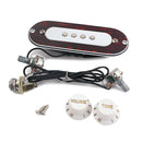 Guitar  Red With Volume Tone Calvija Accessories Guitar Parts