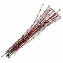 20pcs Artificial Pip Berries Vine Garland Home Wall Party Wedding Decor Pin V6C6