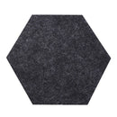 Visual Press Pack Of 6 Felt Fabric Hexagon Cup Mat Drink Coasters Beer Coff C7P6