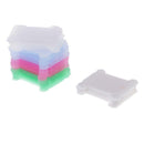 50pc Plastic Thread Winding Plate Board Embroidery Floss Bobbin Spool Holder