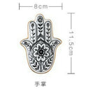 Creative Palm Design Food Snack Dish Mini Ceramic Plate Sauce Seasoning Dish