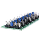 Seven Decade 1R - 9999999R Programmable Resistor Board Step 1R 1% 1/2 Watt ME
