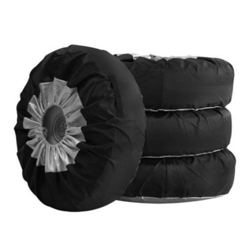 2pc Tire Storage Bags Anti-Dust Tire Carry Tote Tyre Spare Cover 13-19 Inch
