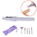 Nail art drill kit electric file buffer bits acrylic portabl salon machine set Z