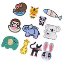 Lots 11x Animal Design Patches Sewing Applique for Pants Bag Hat Clothes