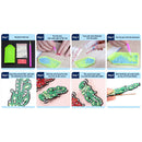 3pcs DIY Full Drill Diamond Painting Barrettes Peafowl Women Girls Hairpins