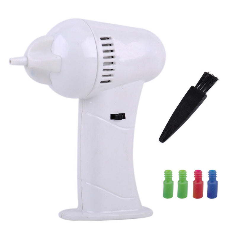 Safety Electric Cordless Vacuum Ear Wax Dirt Remover Cleaner Cleaning Painlessly