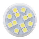 3pcs MR11 12 SMD 5050 LED Light AC & DC 12V Pure White O8N7