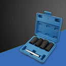 5Pcs Twist Socket Set Locking Wheel Nut Bolt Stud Extractor Removers 17Mm 1