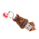 Creative Horse Shape USB 2.0 Flash Drive U Disk High Speed for Brithday