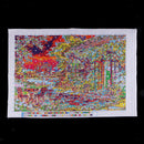 Stamped Cross Stitch Kit 11CT Embroidery Cloth Pre-Printed Garden House Pattern