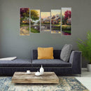 5pcs 5D DIY Full Drill Diamond Painting Home Cross Stitch Mosaic Craft Kits
